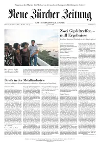 Neue Zürcher Zeitung International - 30 Oktober 2024