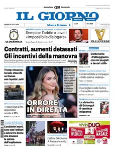 Il Giorno Brianza - 16 Ottobre 2025