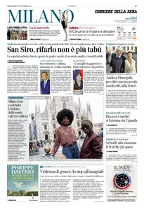 Corriere della Sera Milano - 18 Settembre 2024