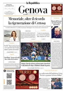 la Repubblica Genova - 15 Dicembre 2024