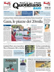 Quotidiano di Puglia Bari - 4 Ottobre 2025