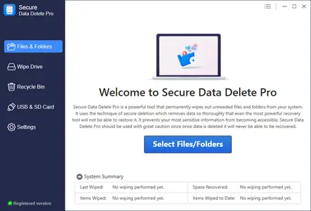 Secure Data Delete Pro 1.0.1000.6015