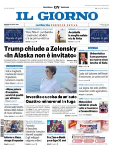 Il Giorno Bergamo Brescia - 12 Agosto 2025