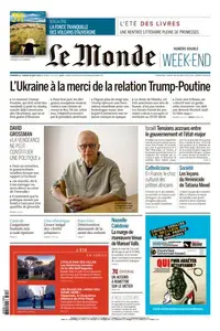 Le Monde du Vendredi 15 et Samedi 16 Août 2025