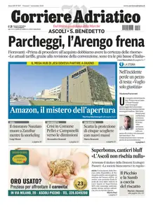 Corriere Adriatico Ascoli - 7 Novembre 2025