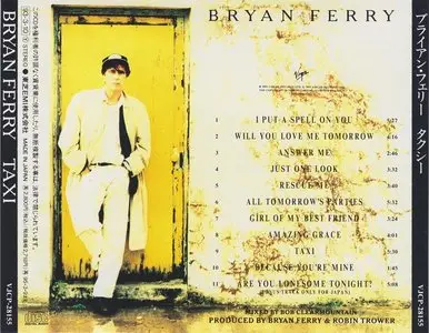 Bryan Ferry - Taxi (1993) (Japan 1st Press) [Repost]