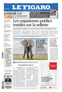 Le Figaro du Vendredi 24 Mai 2019