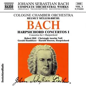 Helmut Müller-Brühl, Cologne Chamber Orchestra - Johann Sebastian Bach: Harpsichord Concertos I (1999)