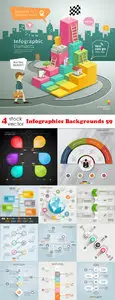 Vectors - Infographics Backgrounds 59