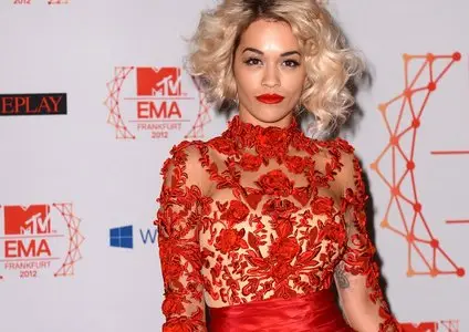 Rita Ora at the 2012 MTV European Music Awards in Frankfurt November 11, 2012