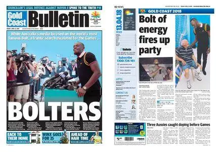 The Gold Coast Bulletin – April 13, 2018