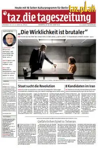 Tageszeitung TAZ vom 23 Mai 2013