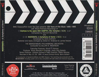 Hans Erdmann - Nosferatu: A Symphony of Horror - Complete Restored Version (1995)