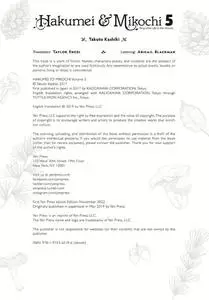 Yen Press-Hakumei And Mikochi Tiny Little Life In The Woods Vol 04 2022 Hybrid Comic eBook