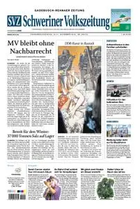 Schweriner Volkszeitung Gadebusch-Rehnaer Zeitung - 10. November 2018