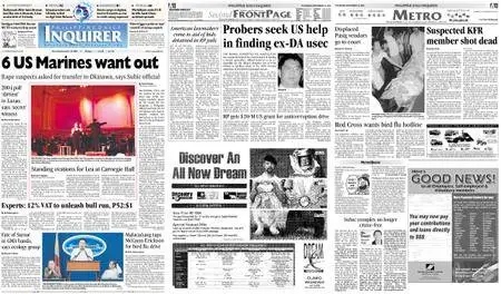 Philippine Daily Inquirer – November 10, 2005