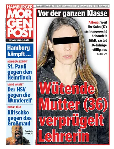 Hamburger Morgenpost vom 16 Oktober 2010