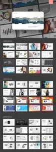 Obliq Powerpoint and Keynote Templates