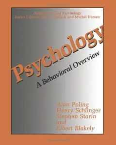 Psychology: A Behavioral Overview (Nato Science Series B:)