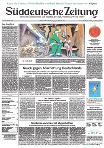 Süddeutsche Zeitung vom Mittwoch/Donnerstag/Freitag, 24./25./26. Dezember 2014 