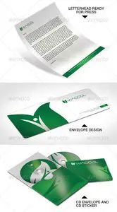 GraphicRiver Complete Corporate Identity-2-Waccol Green