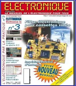 Electronique N°3 le mensuel de l'electronique pour tous