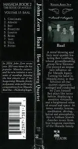 John Zorn & Ben Goldberg Quartet - Baal: Book Of Angels, Volume 15 (2010) {Tzadik TZ 7381}