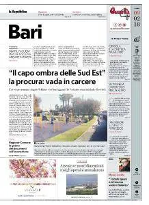 la Repubblica Bari - 9 Febbraio 2018