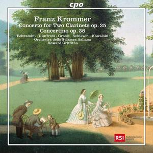 Howard Griffiths & Orchestra della Svizzera Italiana - Franz Krommer: Clarinet Concerto op.35 · Concertino op. 38 (2023)