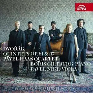 Pavel Haas Quartet, Boris Giltburg & Pavel Nikl - Dvořák: Quintets, Op. 81 & 97 (2017)