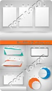 Clean billboard for advertising vector