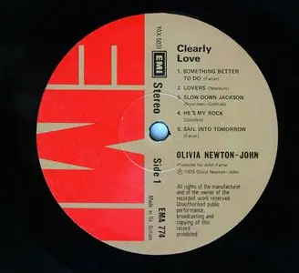 Olivia Newton John - Clearly Love (1975) 24-Bit/96-kHz Vinyl Rip