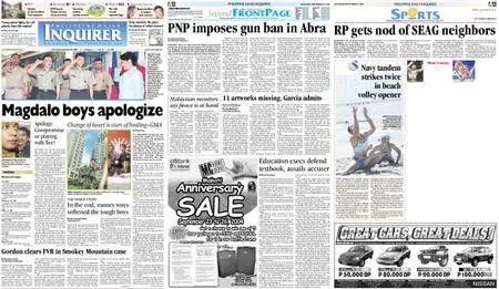 Philippine Daily Inquirer – September 25, 2004