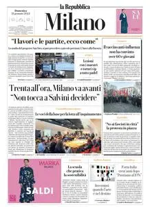 la Repubblica Milano - 21 Gennaio 2024