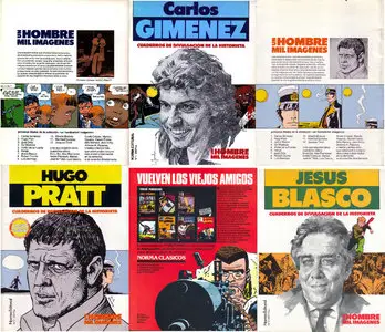 Un Hombre, Mil Imágenes: Carlos Gimenez, Hugo Pratt y Jesus Blasco (3 números ordinarios)