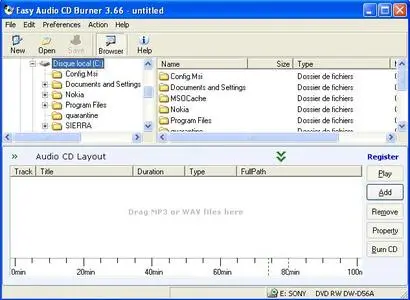 Easy Audio CD burner 3.66