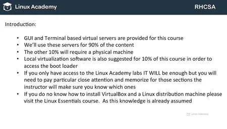 Linux Academy Red Hat Certified Systems Administrator Prep