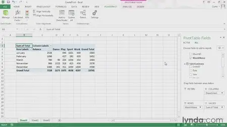 Excel 2013: Pivot Tables in Depth (2013) [repost]