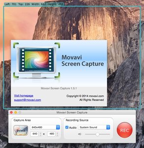 Movavi Screen Capture for Mac 1.5.1 Multilangual Mac OS X