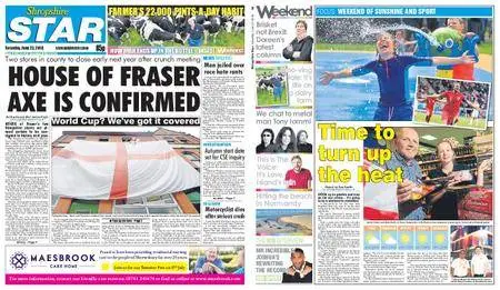 Shropshire Star Shrewsbury Edition – June 23, 2018