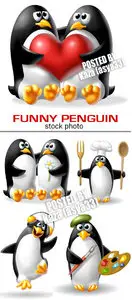 Funny pinguin