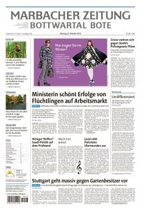 Marbacher Zeitung - 22. Oktober 2018