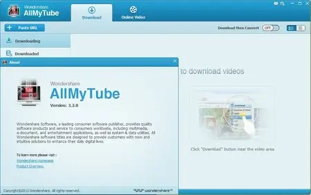 Wondershare AllMyTube 3.2.0.4