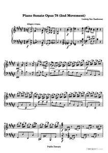 Sonata No. 24 (2nd Movement: Allegro vivace)