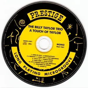 The Billy Taylor Trio - A Touch Of Taylor (1955) {2013 Japan Prestige 7000 Chronicle SHM-CD HR Cutting Series UCCO-5201}
