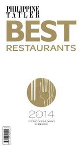 Philippines' Best Restaurants - August 2014