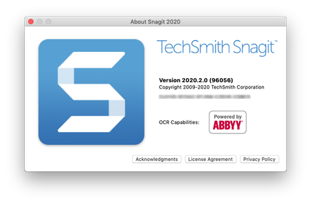 TechSmith Snagit 2020.2.0 Build 96056 Multilingual macOS