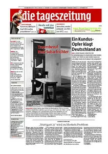 Tageszeitung TAZ vom 04 September 2010