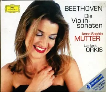 Anne-Sophie Mutter & Lambert Orkis - Beethoven. Die Violinsonaten [4CD BoxSet] (1998) {Deutsche Grammophon}