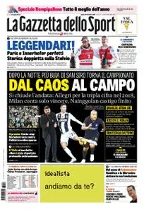 La Gazzetta dello Sport Sicilia – 29 dicembre 2018